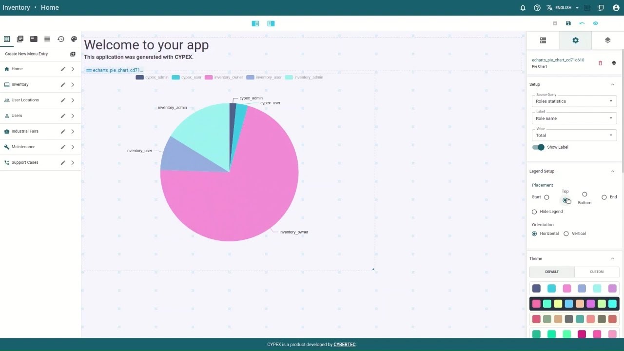 9.9.4 CYPEX Charts - Pie Chart Element - Application Designer ...