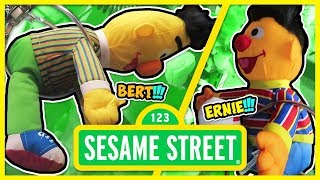 Bert And Ernie Claw Machine Wins! Sesame Street Plush!!