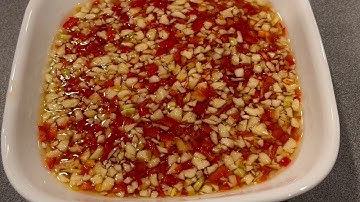 Bí Quyết Nước Mắm Chua Ngọt Ăn Cơm Tấm, Bún Thịt Nướng. Tỏi Ớt không Bị Chìm và Để Được Rất Lâu 4K V