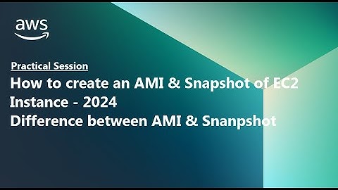 How to Create an AMI of EC2 Instance & Take EBS Snapshots in AWS | | @CloudLiberators​
