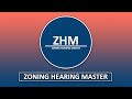 Zoning hearing master  32524