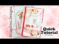 3D Vintage Story Book Tutorial @ScrapDiva29 March Release