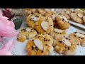 Unbelievably easy ! Chinese Almond Cookies 超容易杏仁酥