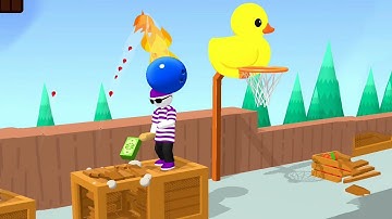 BOUNCE DUNK ALL LEVELS BOSS FIGHT GAMEPLAY WALKTHROUGH PART 138