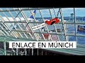 ESCALA Y EMBARQUE EN AEROPUERTO DE MUNICH (MUC), TERMINAL 2 Y SATÉLITE: VUELO FRANKFURT-MUNICH-MIAMI