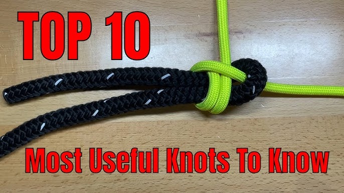 knot tying - EDC Tip Card #28 - Survival Knots for Bushcraft – Grimworkshop