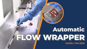 Automatic Horizontal Flow Wrapper With Inverted Film Feeder