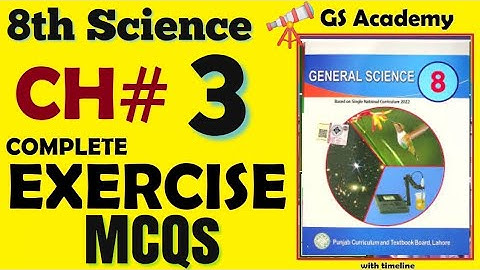 Exercise mcqs, chapter 3, variations heredity & cell division,class 8 general science,gs academy