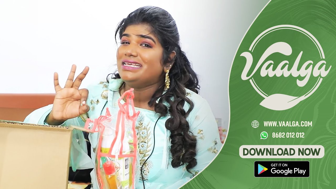 Vijay TV Nisha Unpacking Vaalga Cooking Oil Spray! Behindwoods TamilFoodVlogs TamilNadu YouTube