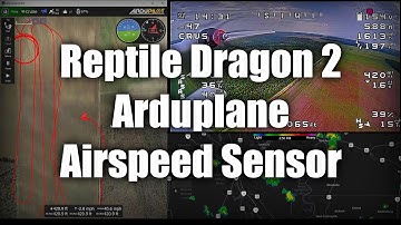 Reptile Dragon 2, Arduplane, Airspeed sensor