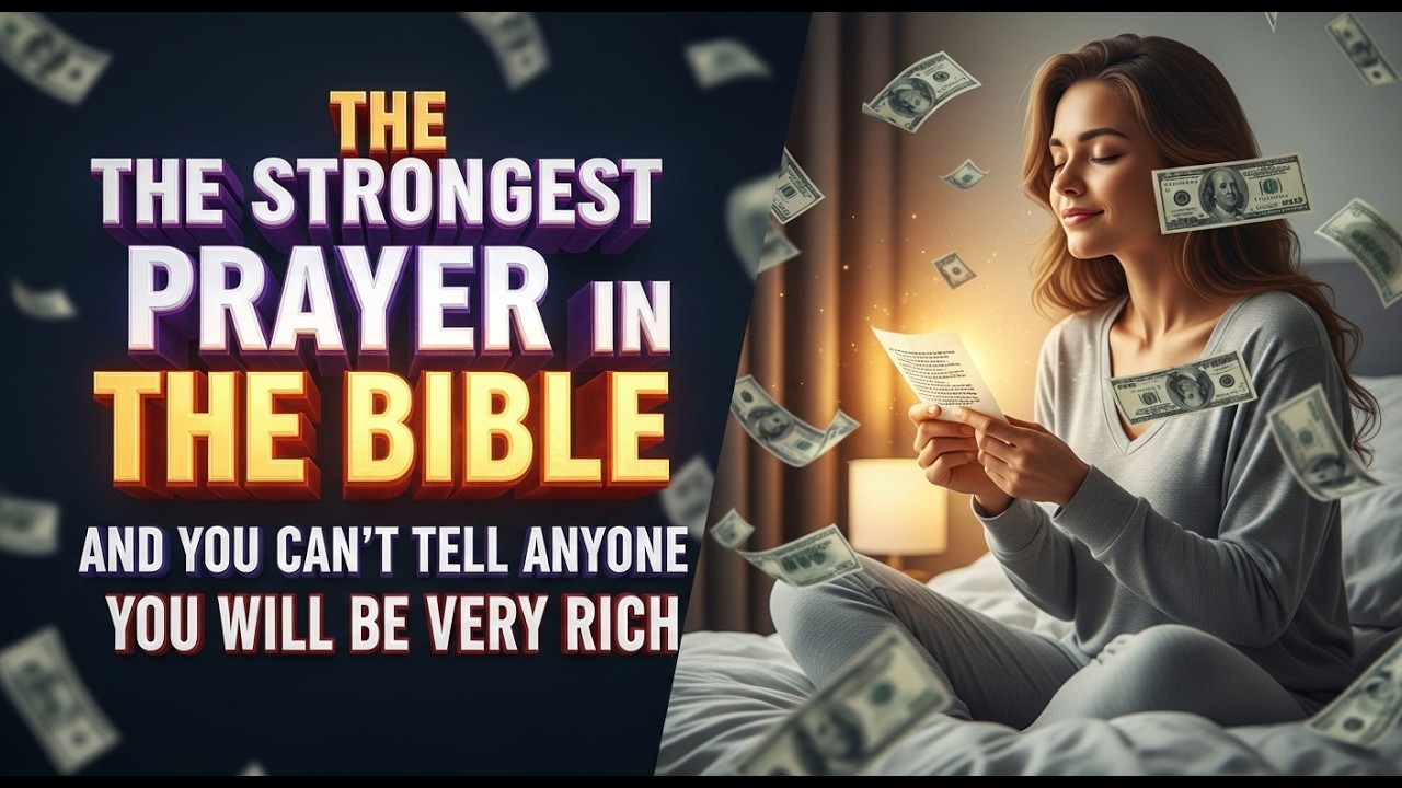 The Strongest Prayer in the Bible and You Can't Tell Anyone - You Will Be Very Rich