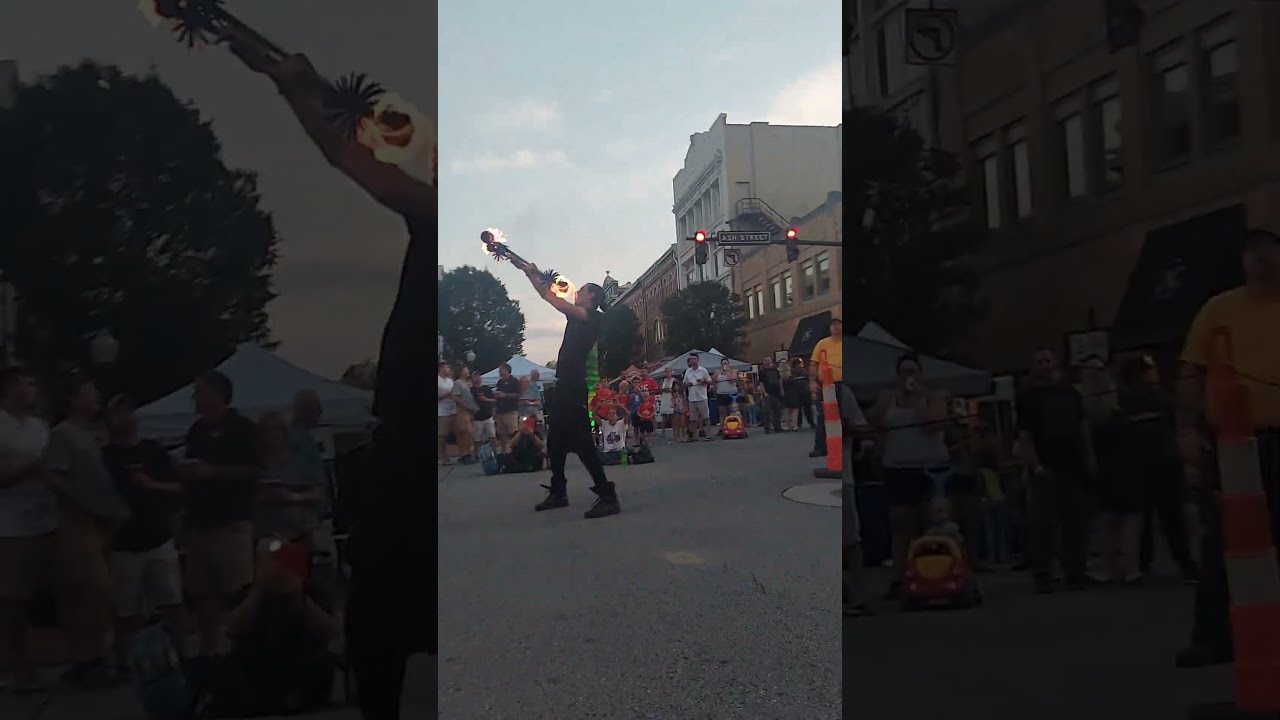 Double Contact Staff Fire