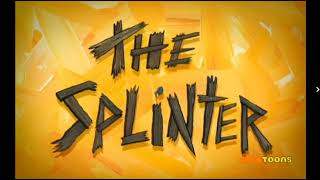 Spongebob Squarepants - The Splinter Title Card Norwegian 