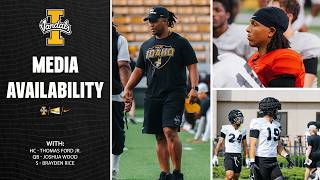 Fall Camp - HC Thomas Ford Jr., Joshua Wood, Brayden Rice - Media Availability, 8/14/26