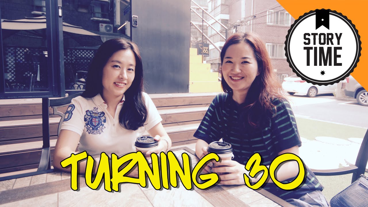 교재 표지 Turning 30 - Kyeong-eun & Kyung-hwa - Story Time
