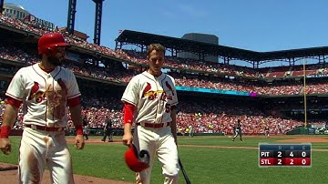 PIT@STL: Grichuk singles to drive in two for Cards