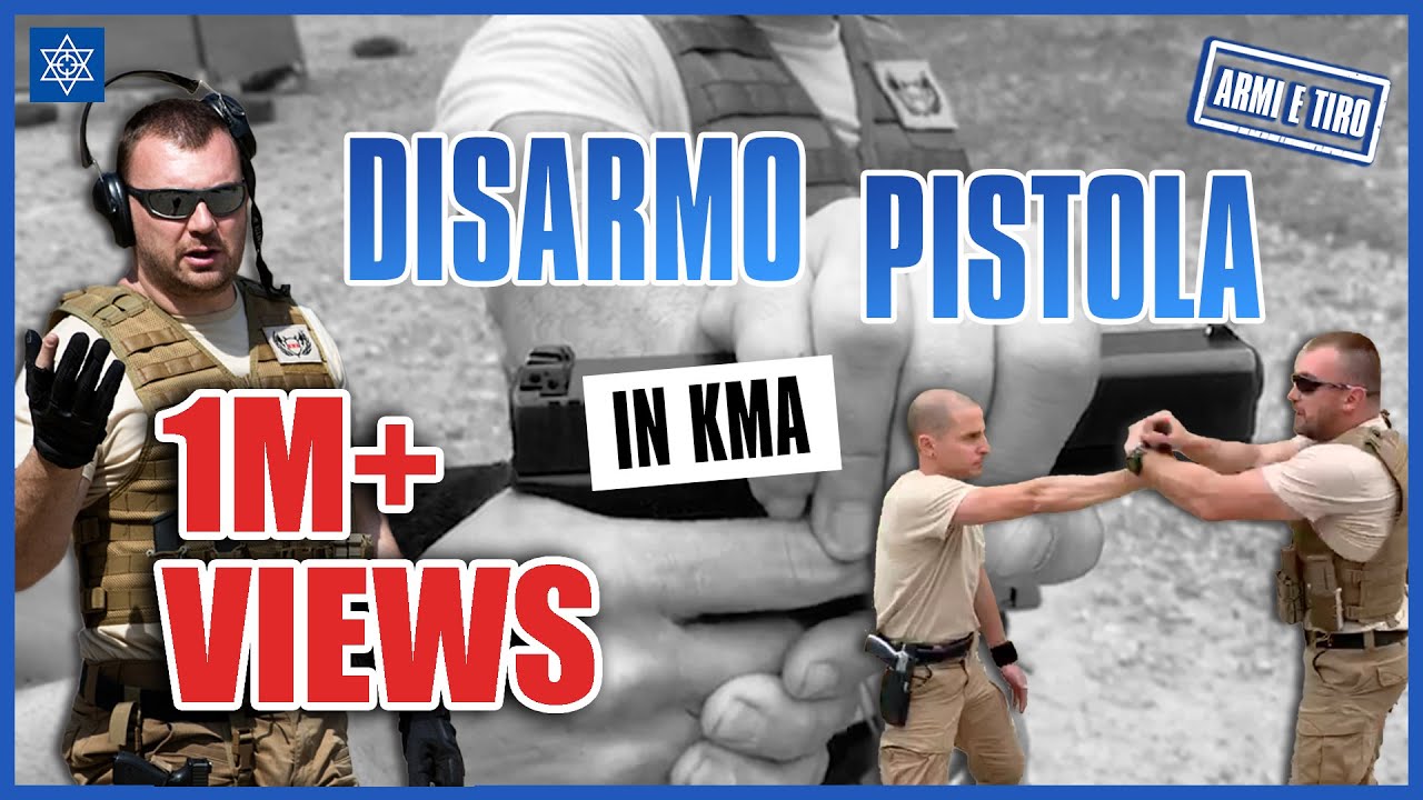 DISARMO PISTOLA Krav Maga - Parte 1 || Manuel Spadaccini