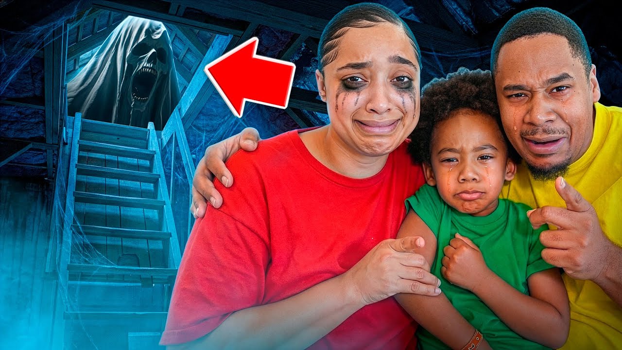 OUR ATTIC IS HAUNTED…