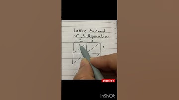 Lattice method of multiplication