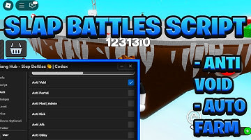 [OP BEST] Slap Battles Script Pastebin - (ROBLOX) *Anti Void & Auto Farm* Exploit