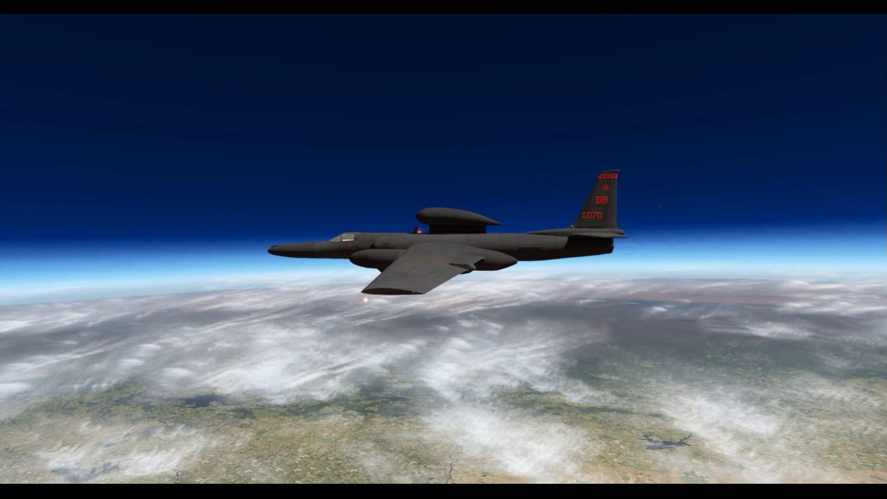 XPlane 11 U2 SpyPlane Short Video Clip 67,140 Ft Altitude YouTube