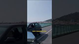 Wierd bridge in Viana do Castelo, Portugal