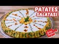 Yourtlu patates salatas tarifi  muhteem bir patates salatas kolay tarifler