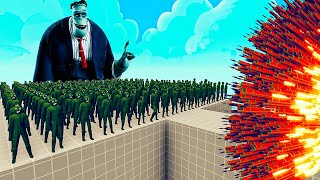 150x Zombies + 1x Giant vs Every Gods - Totally Accurate Battle Simulator.