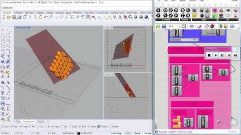 Audiospace_Grasshopper origami simulation