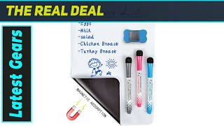 JinHuiCheng 12x8 Magnetic Whiteboard: The Best Fridge & Office Organizer!