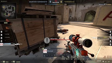 CS:GO SMFC 1v4 last second clutch