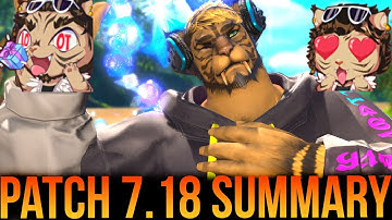 FFXIV 7.18 Patch Notes | QUICK SUMMARY!