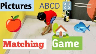 Match alphabet with pictures/Fun ABC Game for kids/DOllus WORLd 🌍🌍 screenshot 1