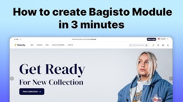 Create a Bagisto module, route & controller in 3 minutes! | Laravel eCommerce