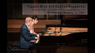 Anderson & Roe, Four Hands Piano Recital, September 2019