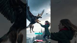 🐕💪 German Shepherd HERO Saves Girl from Eagle Attack on Boat! 🦅🚤😱