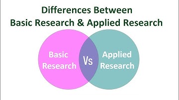 Differences Between Basic Research and Applied Research