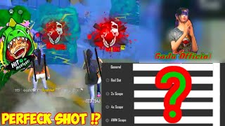 My Settings ⚙️| 98% HEADSHOT🎯 FREE FIRE INDONESIA