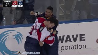 alex petrovic vs evander kane feb 9 2016 round 1
