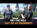 These Cops Stepped Onto Private Property And This Man Wasn't Having It