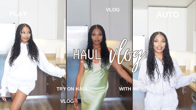 SKIMS FOLD OVER TROUSER DUPE TRY ON HAUL *prettylittlething* 