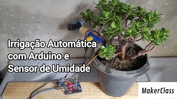 Irrigação Automática com Arduino e Sensor de Umidade