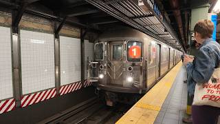 NYC Subway Ride from Astoria to Upper West Side | N Train & 1 Train