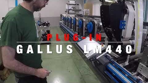 Gallus Labelmaster plug-in, Industria 4.0 e lettura dati per consuntivazione real time