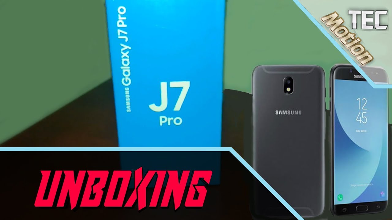 Samsung Galaxy J7 Pro (2017) - Unboxing. - YouTube