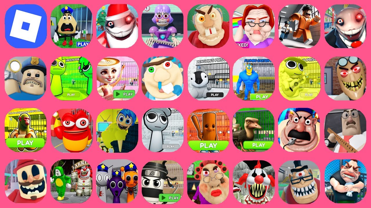 ROBLOX CHRISTMAS HARD MODE:PO POLICE PRISON,Escape Mr Yummy's Supermarket,ESCAPE EVIL GRANDPA!(OBBY)