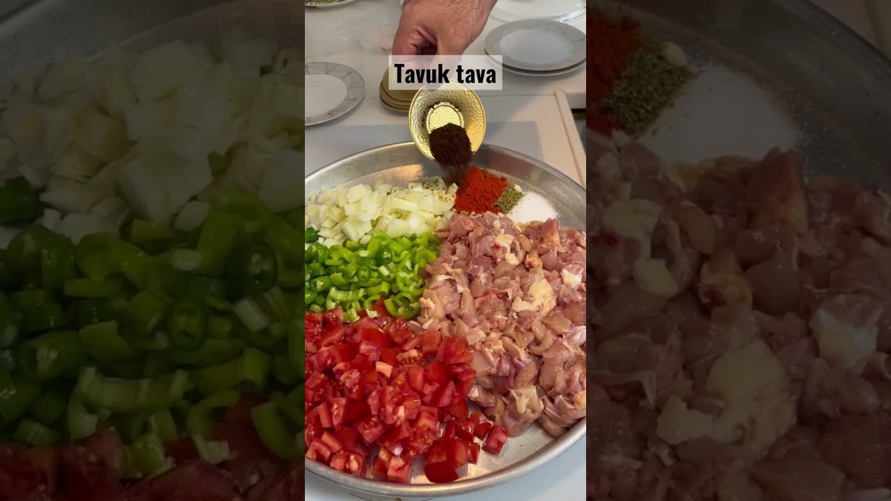 Tavuk tava tam bir misafir yemeği Tavuk tava tam bir misafir yemeği