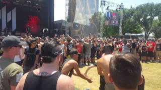 Memphis May Fire mosh pit welcome to Rockville 2016