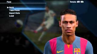 New Neymar  Face for pes 2013   Tato [Patch]