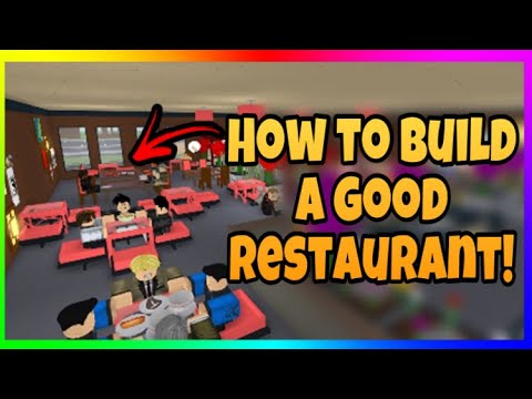 How To Build A Good Restaurant In My Restaurant Roblox Youtube - my restaurant in roblox restaurant tycoon roblox amino